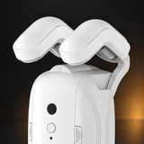 Close-up of LumiTrack Pro white rod clips and rollers